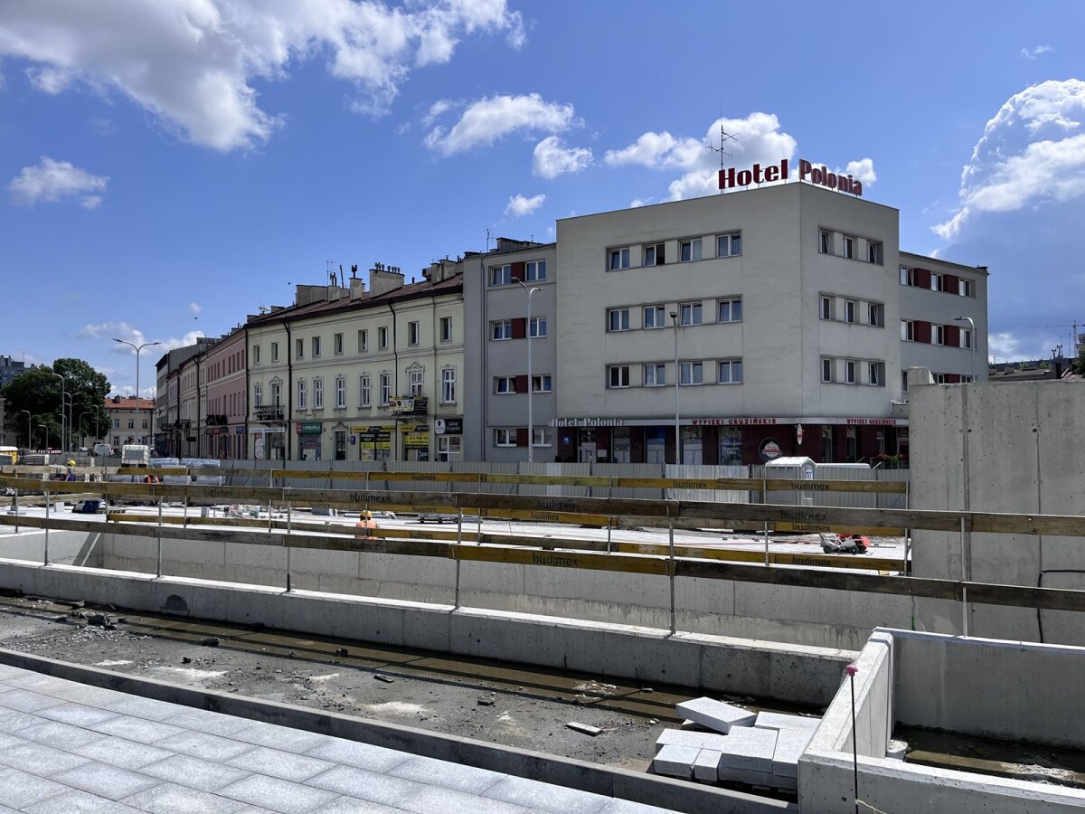 Budowa Rzeszowskiego Centrum Komunikacyjnego [lipiec 2023]